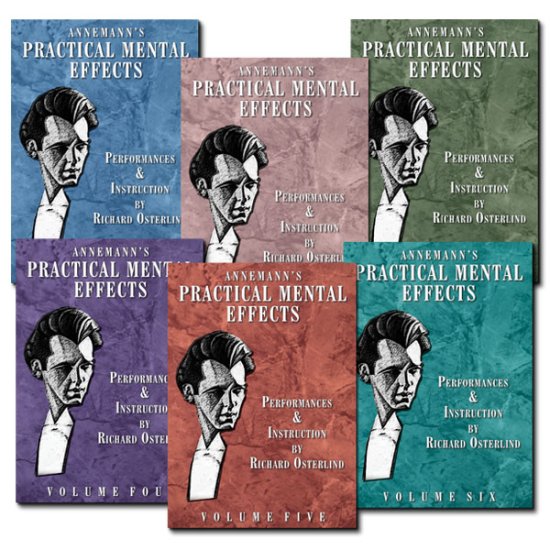 (image for) Annemann's Practical Mental Effects, Vols. 1 - 6 - Click Image to Close
